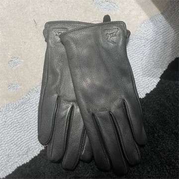 真鹿皮手套真皮手套男士冬季保暖加厚款開汽車皮手套男時尚手套薄