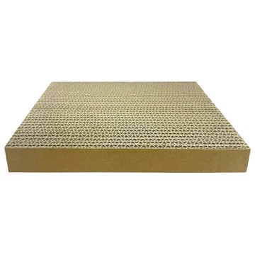 BANANA ZOO 貓抓板  瓦楞紙原色  24.5 x 24.5 x 3cm  1個