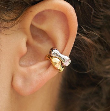 【雙 11 限定】 Crown Signet Ear Cuff