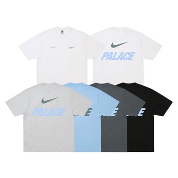 Palace x Nike Font Swoosh T-Shirt 短T 炭灰/白/黑/天藍/淺灰 P28NTS00