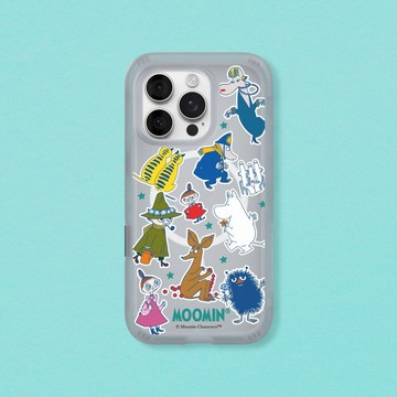 AirX MagSafe兼容緩衝磁吸防摔手機殼|姆明Moomin/角色大集合