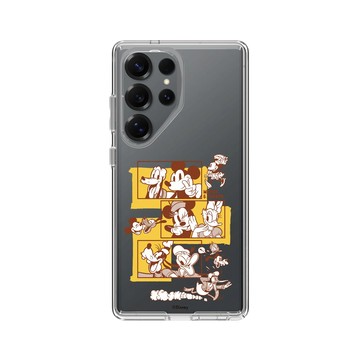 Galaxy S25 Ultra Clear 透明 - 迪士尼-米奇 Mickey - 朋友們的三連拍