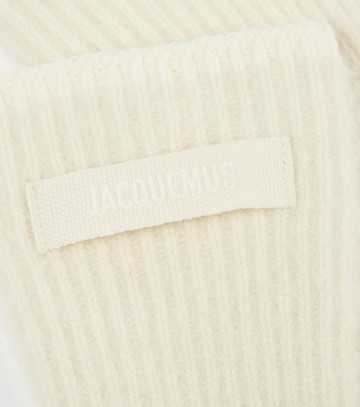 Jacquemus Alpaca and wool-blend gloves