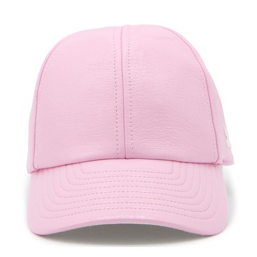 Courreges - Pink Cotton Blend Baleball Cap