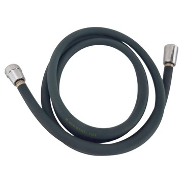 AQUADUO 高級型無扭結軟管 PVC淋浴水管 360度旋轉 防漏水設計  2m  深綠色