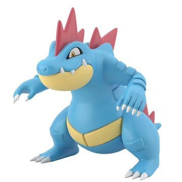 BANDAI 盒玩 精靈寶可夢 城都地區 大力鱷 東海模型