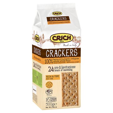 CRICH 克里奇 義大利多穀蘇打餅  500g  1包
