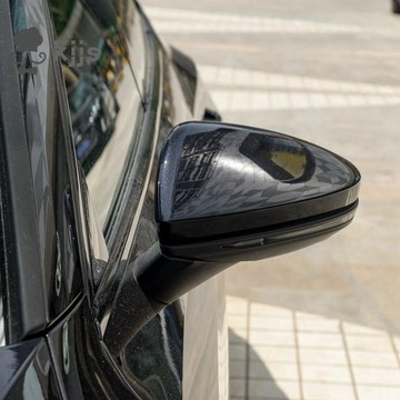 4KG949145 4KG949146 適用於 A6 C8 黑色更換輔助鏡外殼,帶更換輔助燈