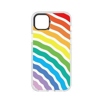 犀牛盾Clear 防摔背蓋手機殼 【獨家設計款】 -彩虹漣漪