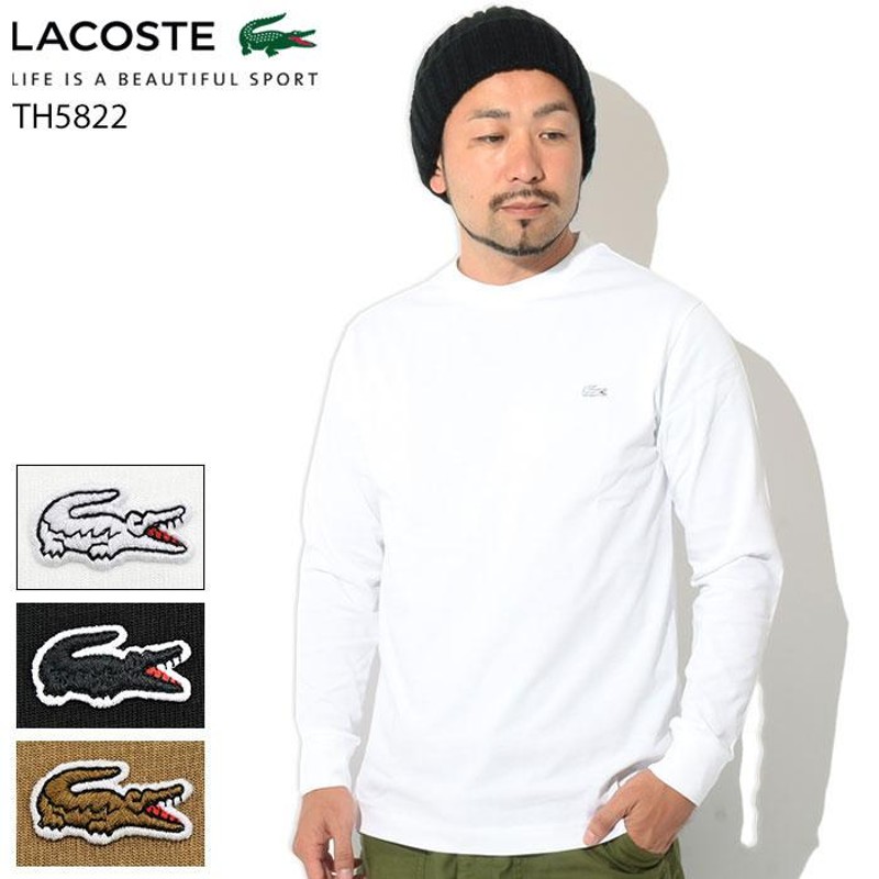 ラコステ ロンＴ Ｔシャツ 長袖 LACOSTE メンズ TH5822L