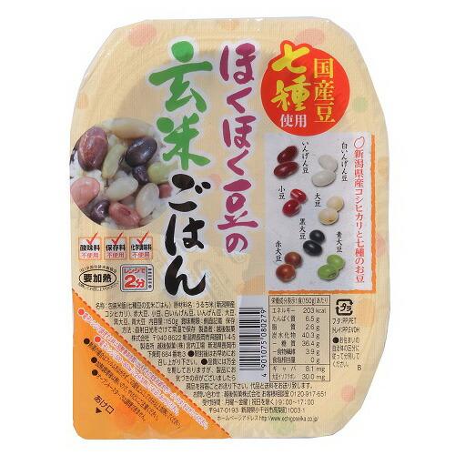 越後製菓 ほくほく豆の玄米ごはん 150g ×12 メーカー直送