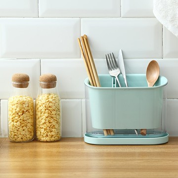 筷子筒壁掛式筷籠子瀝水置物架托家用筷籠筷筒廚房餐具勺子收納盒