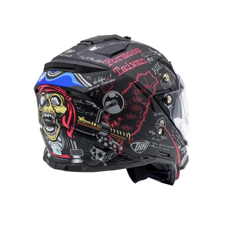 【THH】 インナーサンバイザー採用 ヘルメットTX-27トルーパー