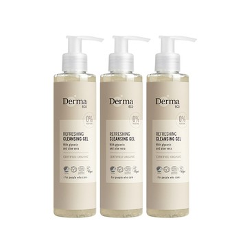 Derma Eco Derma 大地 Eco 洗顏凝膠3入組