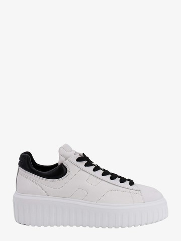 H-stripes leather sneakers with contrasting detail - HOGAN - gender_Woman
