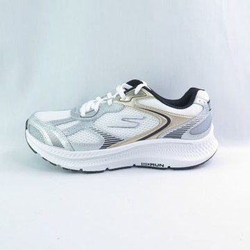 Skechers 128633WWSBK 女慢跑鞋 Go Run Consistent 2.0 寬楦 白x金銀