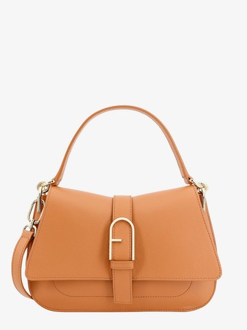 Leather shoulder bag with frontal arco logo - FURLA - gender_Woman
