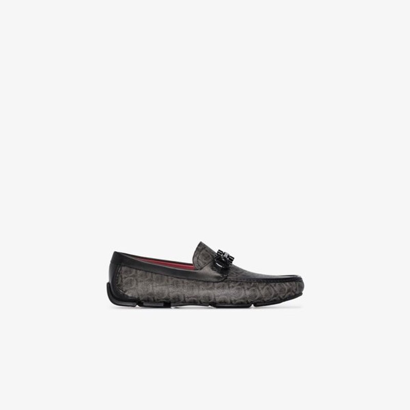 salvatore ferragamo gancini leather loafer