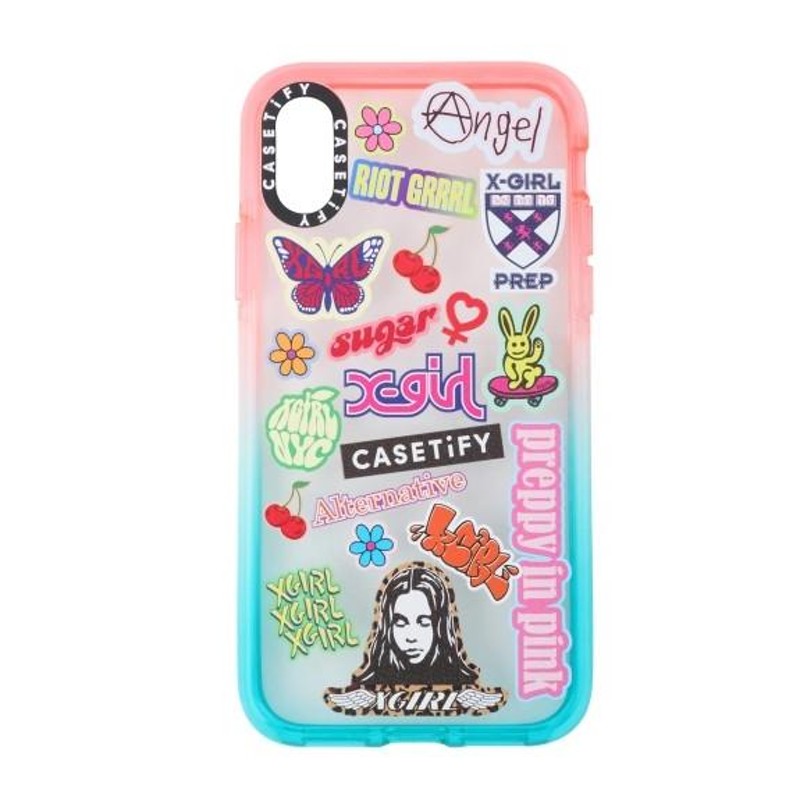 X-girl - X-girl × CASETiFY コラボケース for iPhone 1/31(fri.) X-girl×CASETiFY | NEWS | X-girl OFFICIAL SITE