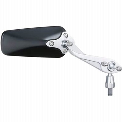 タナックス バイクミラー ナポレオン ガセットミラー ブラック×クロームメッキ 左側用 10mm正ネジ AM2-103-10L
