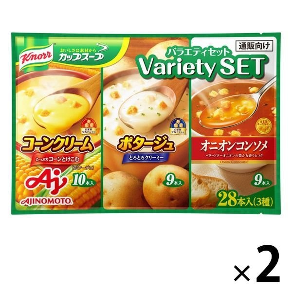 味の素味の素 クノールカップスープ バラエティセット（28本入） 2袋