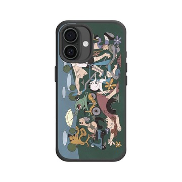 iPhone 16 SolidX 黑 - 怪奇事物所 Incrediville - 公園裡的格爾尼卡