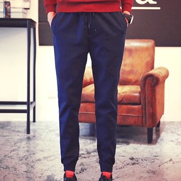 現貨+預購 哈倫褲 休閒長褲-街頭潮流英文字母男褲子2色72ay2【獨家進口】【米蘭精品】