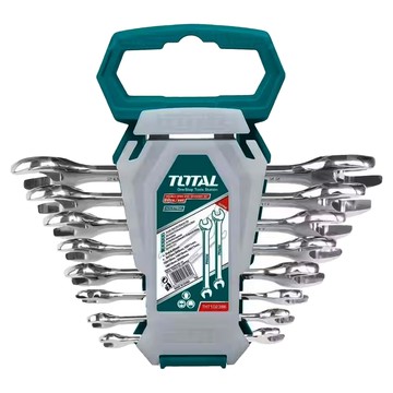 TOTAL 道達爾 雙開扳手組 6-22 THT102386 8支  1組