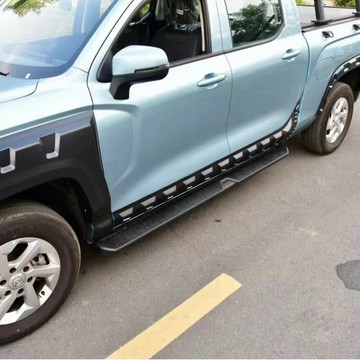 【金剛防刮】長城炮側踏板 皮卡腳踏板 越野踏板 改裝踏板 防撞防刮 不鏽鋼加厚 適用於風駿5/6/7 乘用版/商用版/越野版