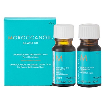 MOROCCANOIL 摩洛哥優油 優油MINI組 優油10ml+輕優油10ml 台灣專櫃貨
