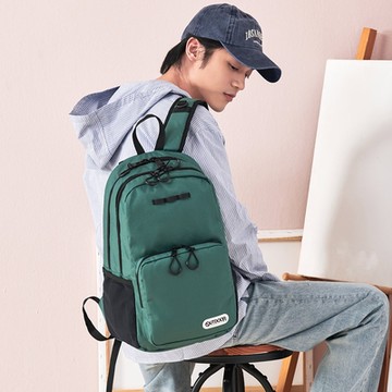 【OUTDOOR】慢活宣言-15.6吋電腦後背包-綠色 OD243116GR