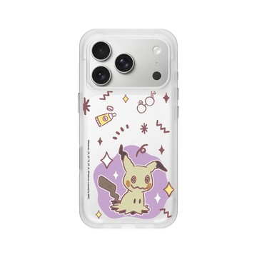 RHINOSHIELD iPhone 18 Pro/18 Pro Max SolidX 強化吸震緩衝防摔手機殼｜寶可夢-暖色系列-謎擬Q