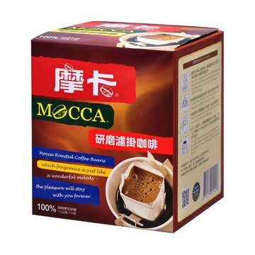 【Mocca 摩卡】研磨濾掛咖啡(10gx10包)