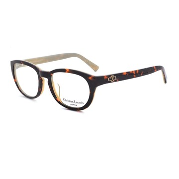 Christian Lacroix 法式質感雙色拼接款光學眼鏡(琥珀色 - CL2006-102)