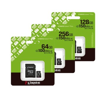 Kingston 金士頓 SDCS3 Canvas Select Plus microSD 記憶卡 公司貨終保