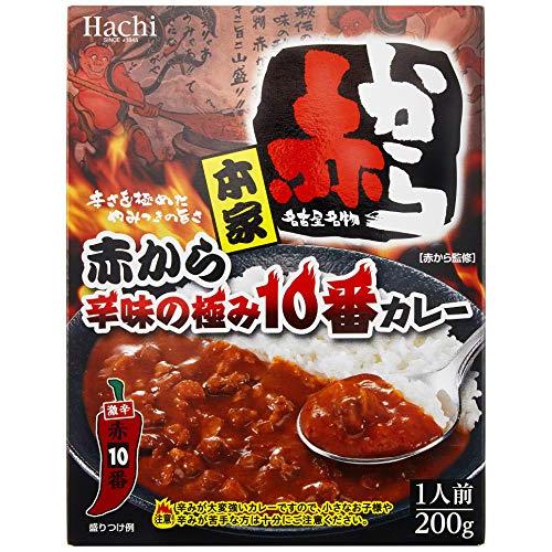 ハチ食品 赤から 辛味の極み10番カレー 200g ×5袋