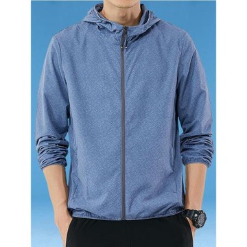 夏季防曬衣男冰絲輕薄透氣防曬服男2025新款男士夾克外套休閑上衣