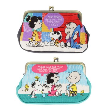 嘻嘻日貨🐾 現貨 日本限定 SNOOPY 史努比 相良刺繡 鉛筆盒 收納包 文具收納 化妝包