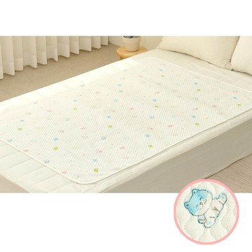 韓國 coco Lieto - 韓國製 4層防滲抗菌除臭竹纖維防水墊-彩色喵汪