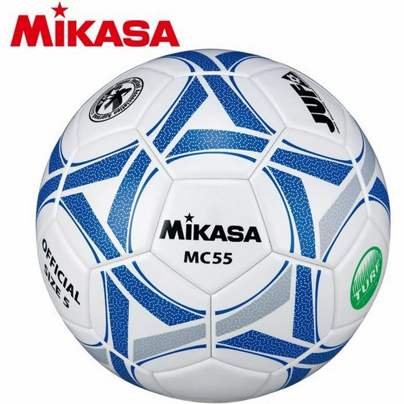 ミカサ サッカーボール 検定球5号 貼り 白青 Mc55 Wbl 通販 Lineポイント最大0 5 Get Lineショッピング