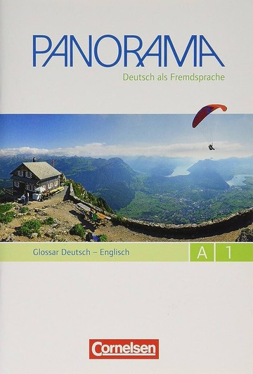 Panorama (A1) - Glossar Deutsch-Englisch 字彙本(德英對照)  Andrea Finster  Cornelsen