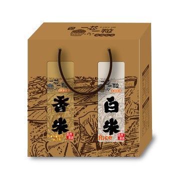 一芯一粒 白香米提盒組 2公斤