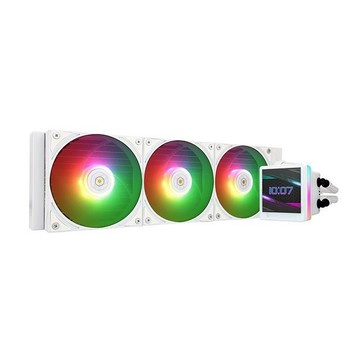 Thermalright 利民 Grand Vision 360 ARGB White LCD一體式水冷《白》