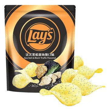 樂事 法式黑松露海鹽口味洋芋片 580公克