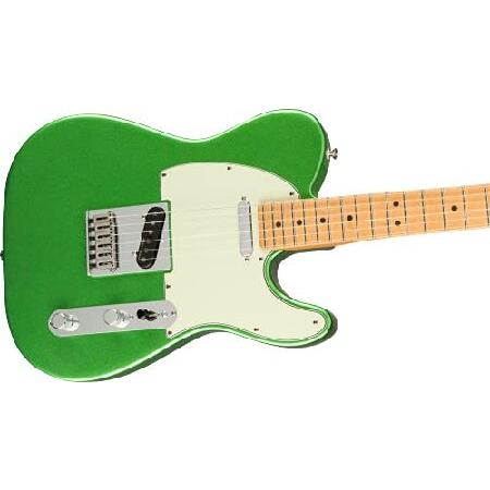 Fender エレキギター Player Plus Telecaster(R), Maple Fingerboard, Cosmic Jade