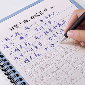 新款♥行楷字帖成年人鋼筆練字帖控筆男生女生高中生漂亮硬筆書法練字本