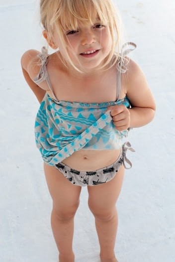 2014 春夏 Picnik 滿版陽光&腳踏車綁繩上衣