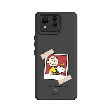 Zenfone 11 Ultra SolidSuit 黑 - 史努比 Snoopy - 拍立得-Good Partner
