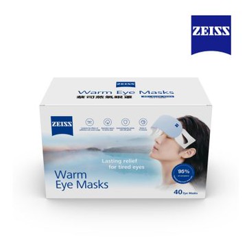 ZEISS 蔡司 蒸氣眼罩 40入(可舒緩眼睛疲勞)