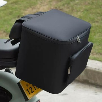 心隔日💥電動車防水防曬前置後置收納通用電瓶狗狗便攜出行好幫手自行車包